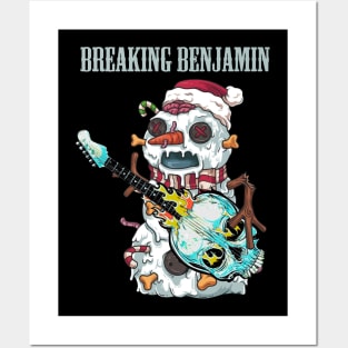 BREAKING BENJAMIN BAND XMAS Posters and Art